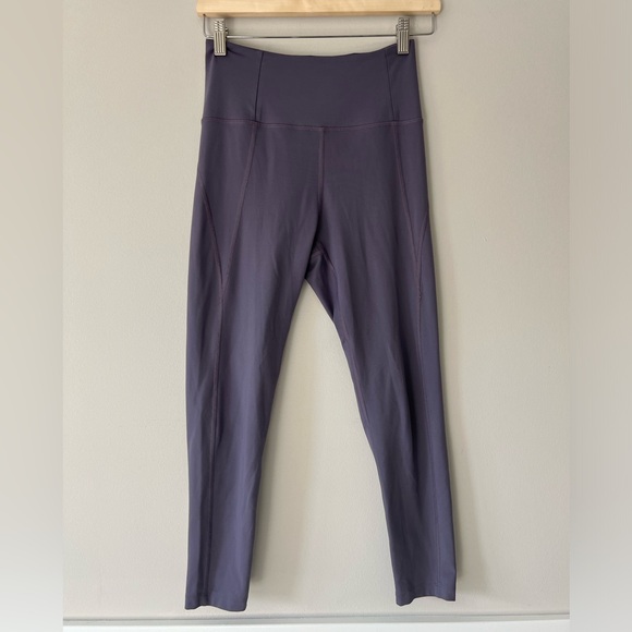 Girlfriend Collective Compressive High Rise Legging Dahlia Purple Size Small - Picture 4 of 7
